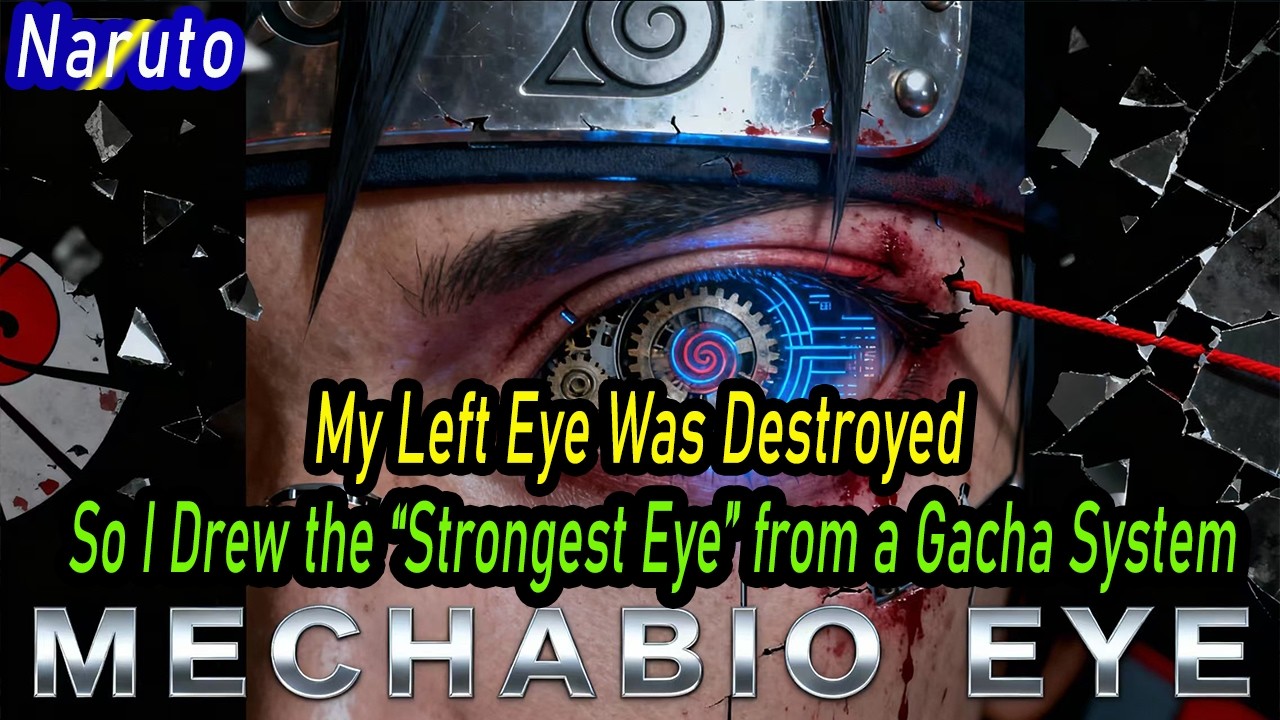 My Left Eye Was Destroyed, So I Drew the “Strongest Eye” from a Gacha System. #naruto #ninja