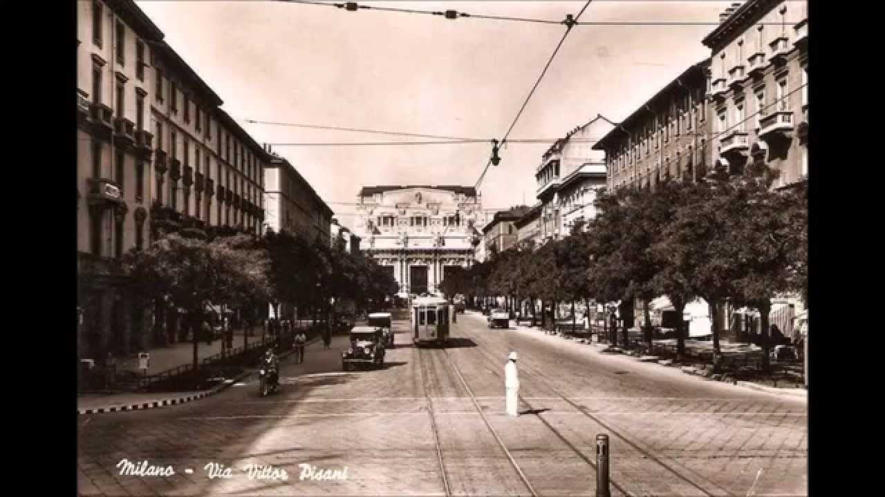 Stazione di Milano Centrale - ieri e oggi