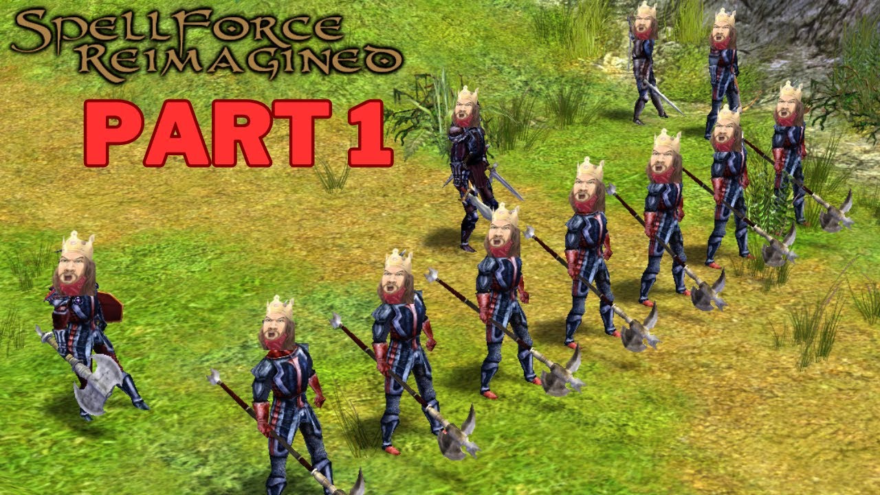 SpellForce TOoD Reimagined mod (Hard) Shield Mind Magic build | PART 1