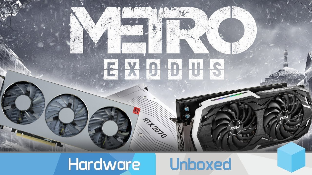 Metro Exodus GPU Benchmark, Radeon VII vs. RTX 2080 vs. EVERYTHING!