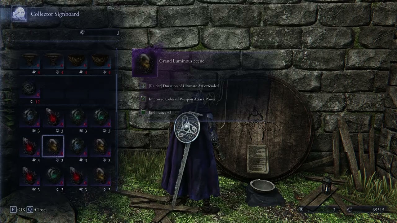 Elden Ring Nightregn - I bought ALL Urns and all unique Relics at Collector Signboard