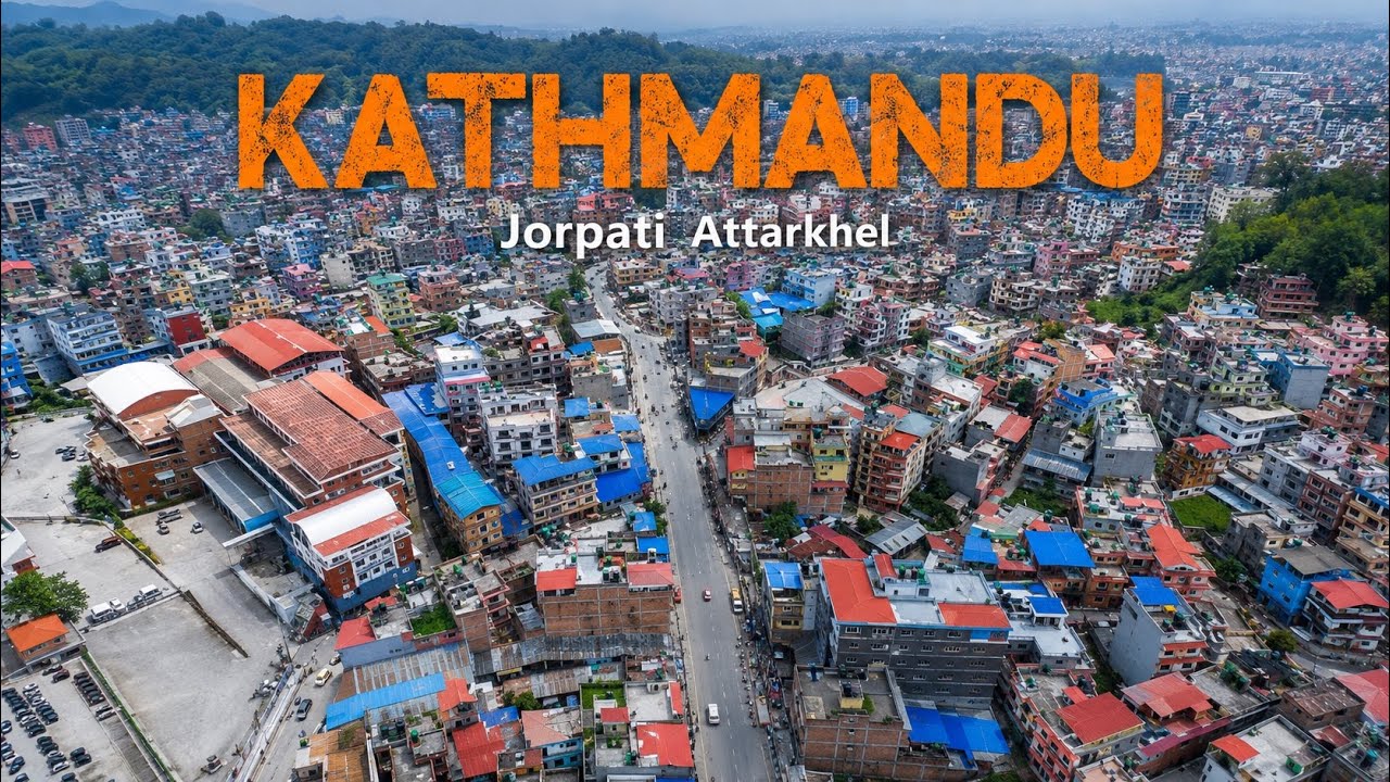 Drone shot kathmandu jorpati, Attarkhel #drone  #cinematic  #ktm 