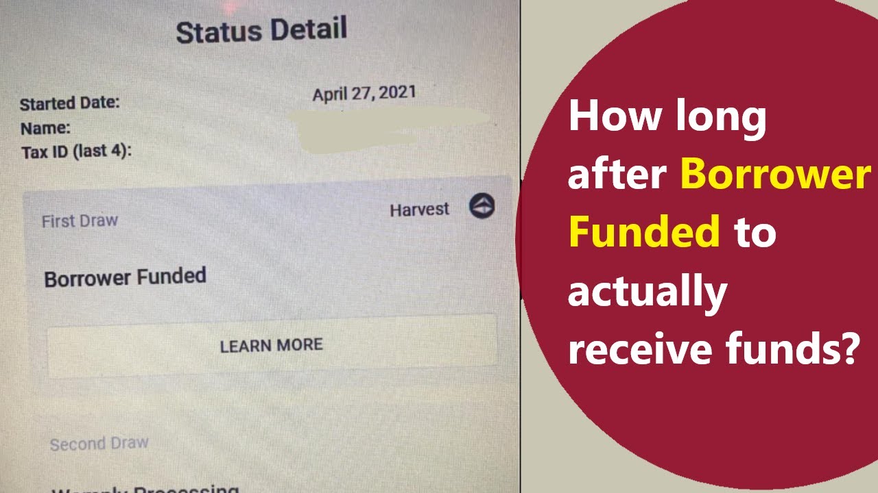 Womply Borrower Funded but no money in bank account? What does it mean and when you'll get funds?