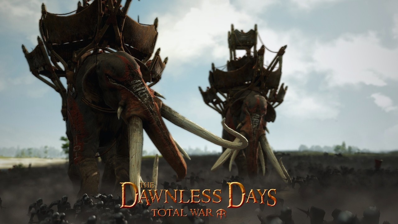 BIG KILLS FOR BIGGER MUMAKIL! - Dawnless Days Total War Multiplayer Battle 