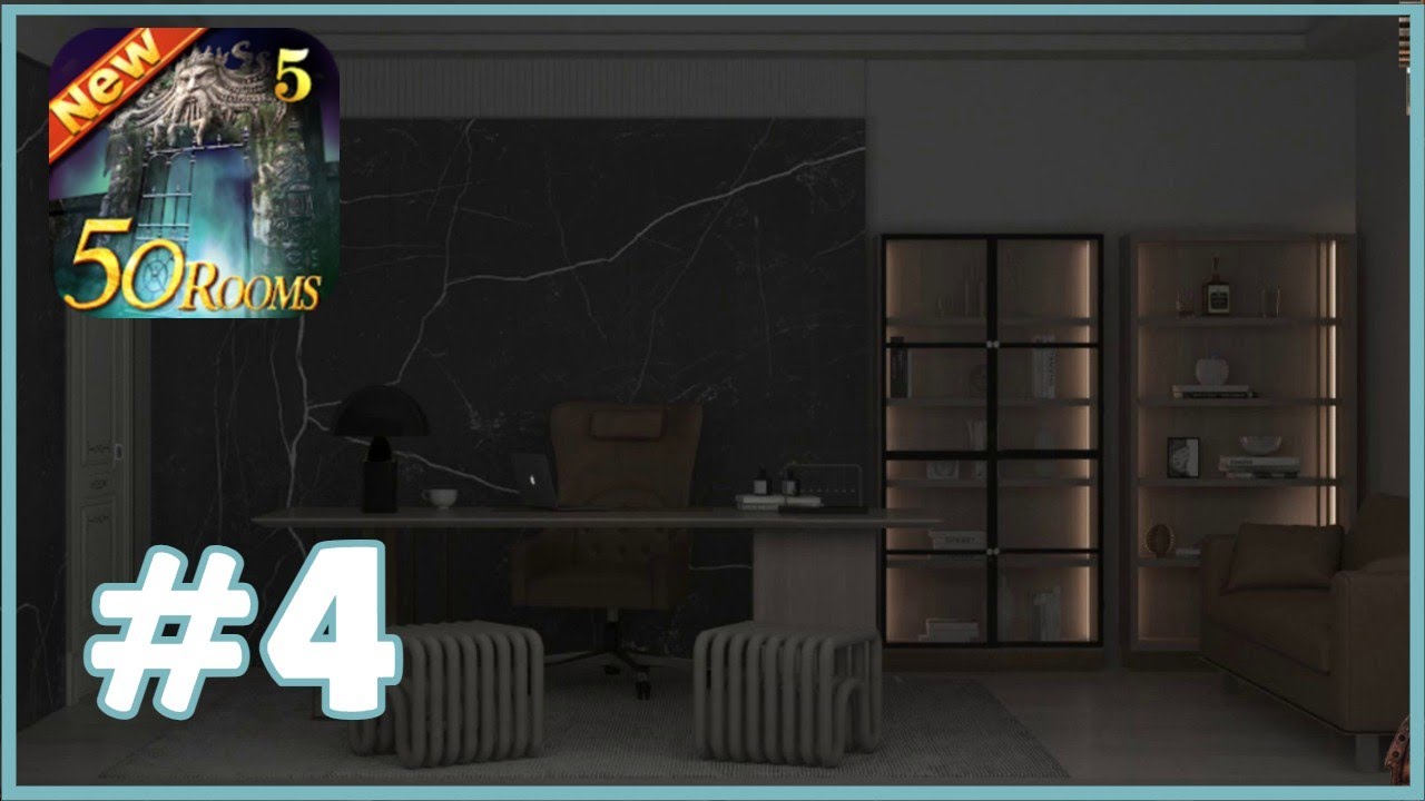 New 50 Rooms Escape 5 Level 4 Walkthrough