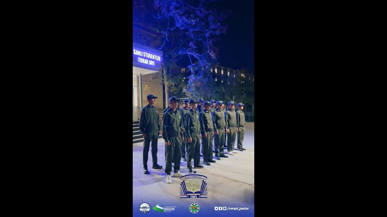 NMPI &laquo;Qalqan&raquo; toparı aǵzaları studentler turaq jaylarında j&aacute;miyetlik t&aacute;rtipti t&aacute;miyinlemekte