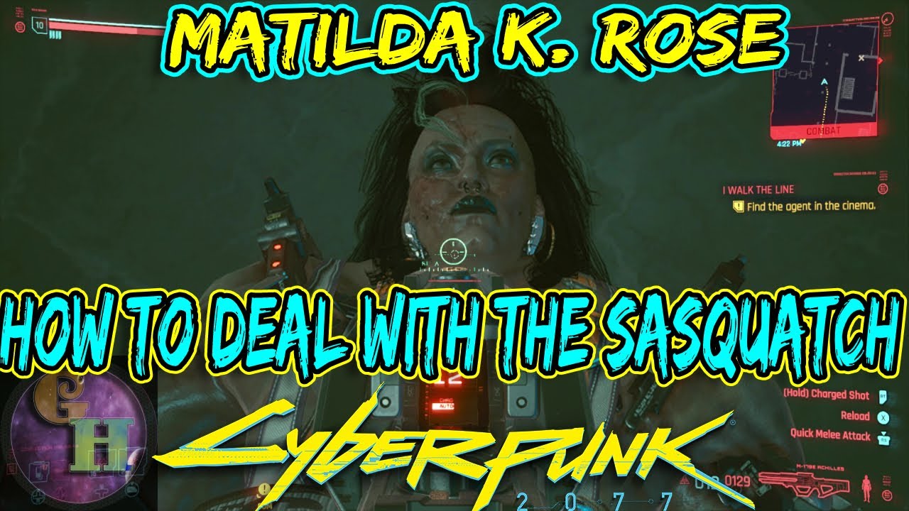КАК УБИТЬ СНЕЖНОГО ЧЕЛОВЕКА В CYBERPUNK 2077 - КАК СПРАВИТЬСЯ С СНЕЖНЫМ ЧЕЛОВЕКОМ - МАТИЛЬДА К. РОУЗ