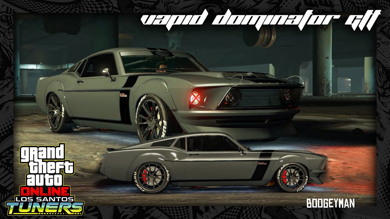 Vapid Dominator GTT Detailed Customization and Gameplay - GTA Online LS Tuners