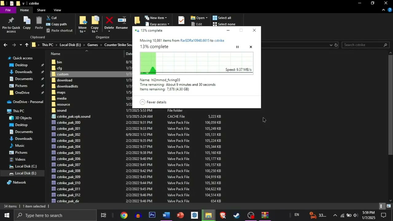 Installation Guide for CS: Source - Tactical Warfare V1.8 On Non-Steam CSS