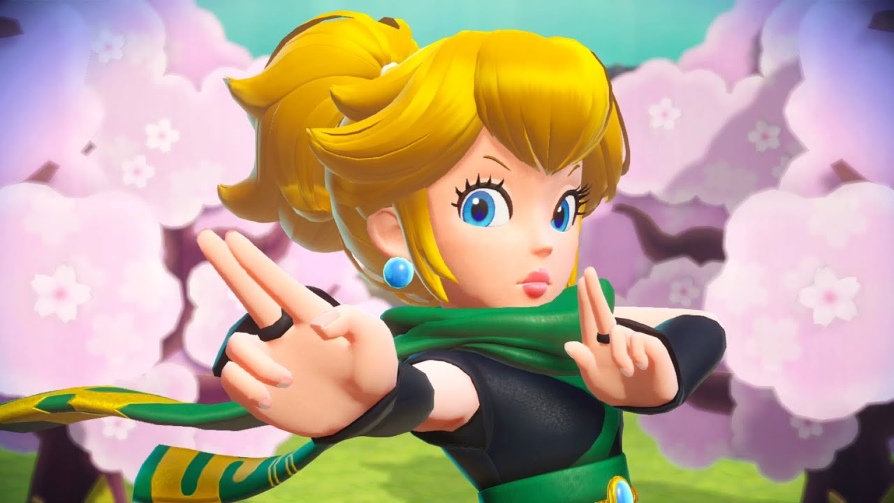 Princess Peach Showtime - ALL NINJA PEACH LEVELS!!