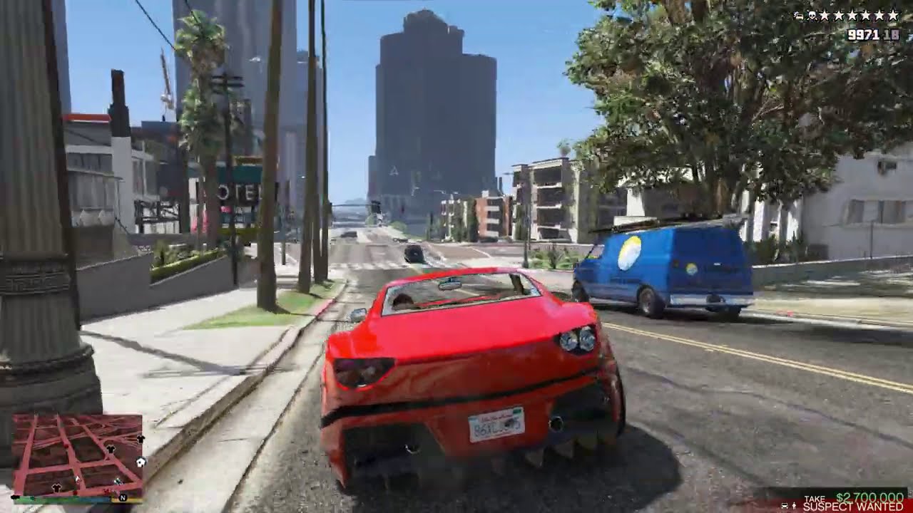 GTA 5  - Pacific Standard Bank Heist + Six Star Escape