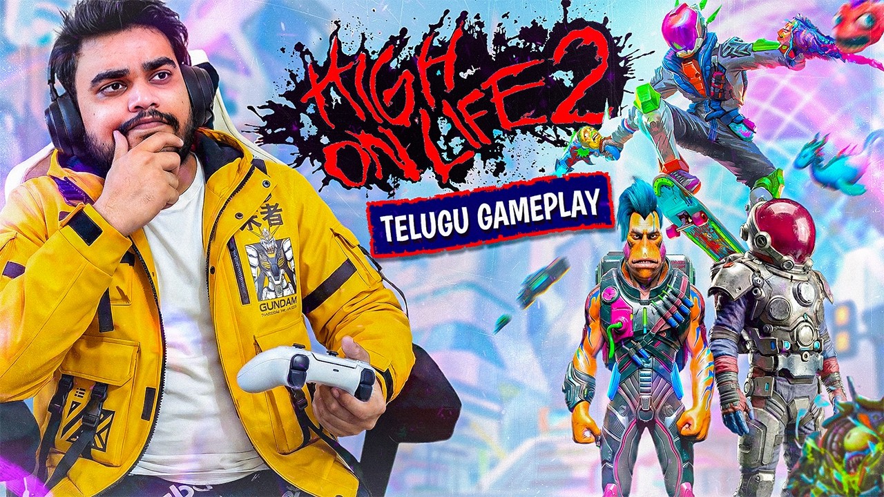 [Telugu Live🔴] High On Life 2 | Just Released | Next-Gen Comedy + Sci-Fi  Shooter