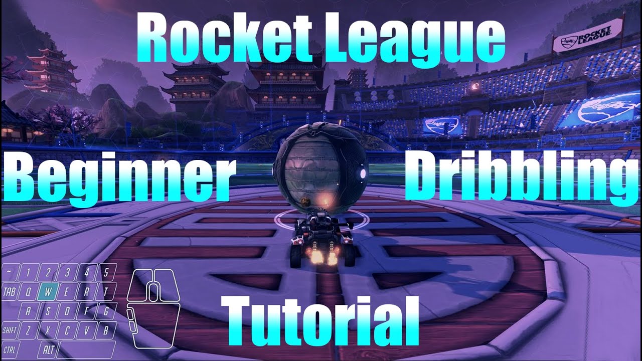 Учебное пособие по дриблингу в Rocket League для начинающих игроков, использующих клавиатуру и мышь