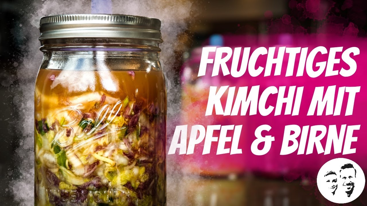 Fruchtiges Kimchi  mit Apfel&Birne