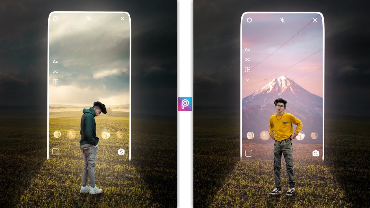 Instagram 3D Glowing Effect Photo Editing in Picsart || Picsart 3D Glowing Effect Instagram 2022
