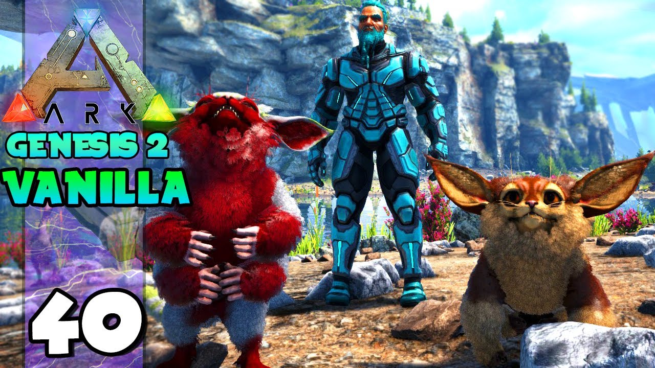 ACASALANDO E TESTANDO NOSSOS FEROX !!! ARK: Survival Evolved GENESIS 2 (VANILLA) 40