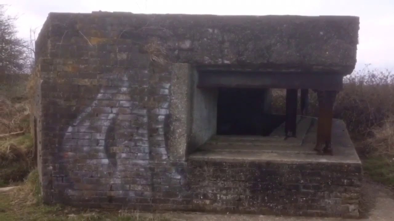 World War Two Concrete Barges and Pillboxes at Walton-on-the-Naze, Essex
