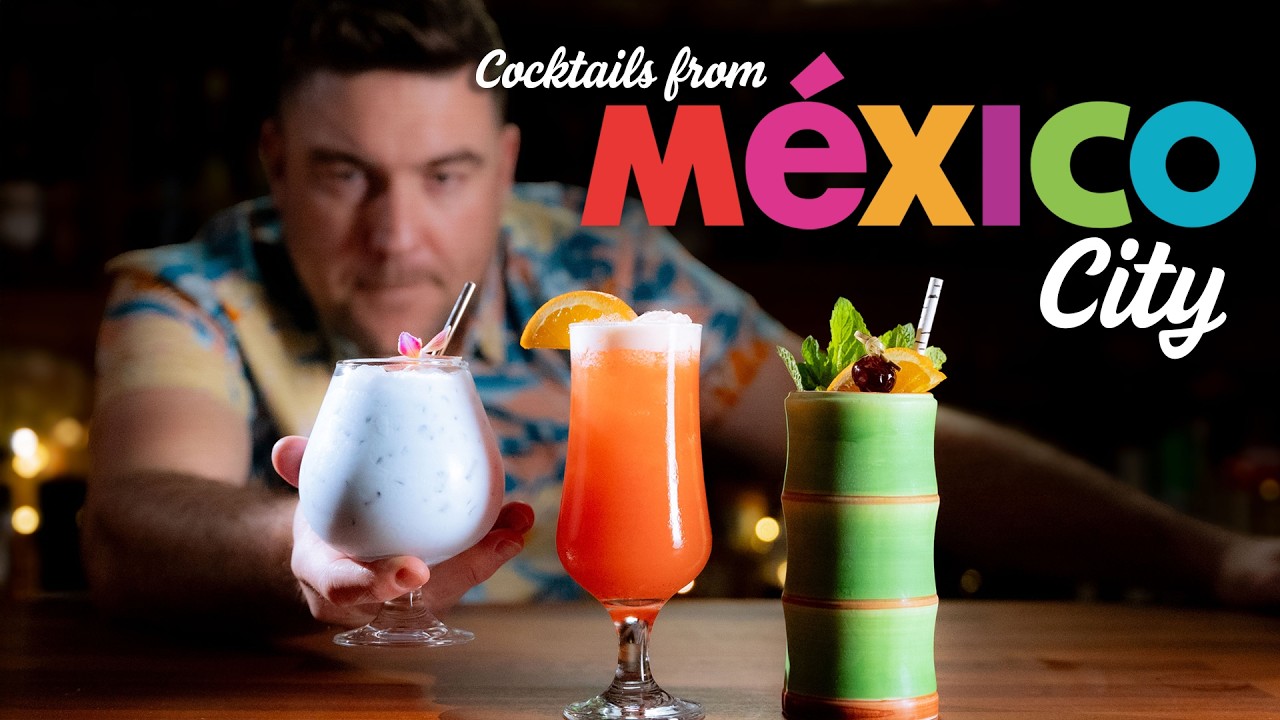 3 Unique Cocktails Born in Mexico City