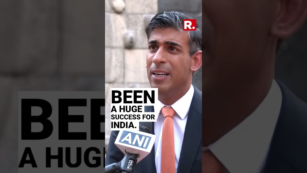 &lsquo;India Is The Right Country At The Right Time To Be Hosting G20 Summit&rsquo;, Says UK PM Rishi Sunak