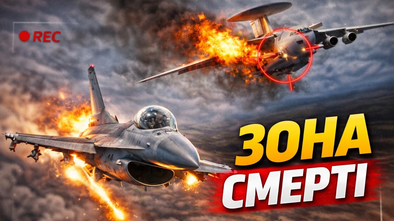 F-16 проти російських винищувачів | DCS World Українською