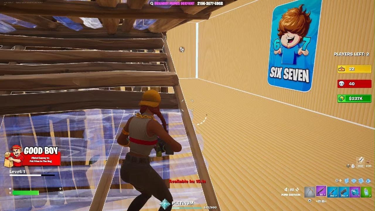 Box PvP Fortnite with subscribers