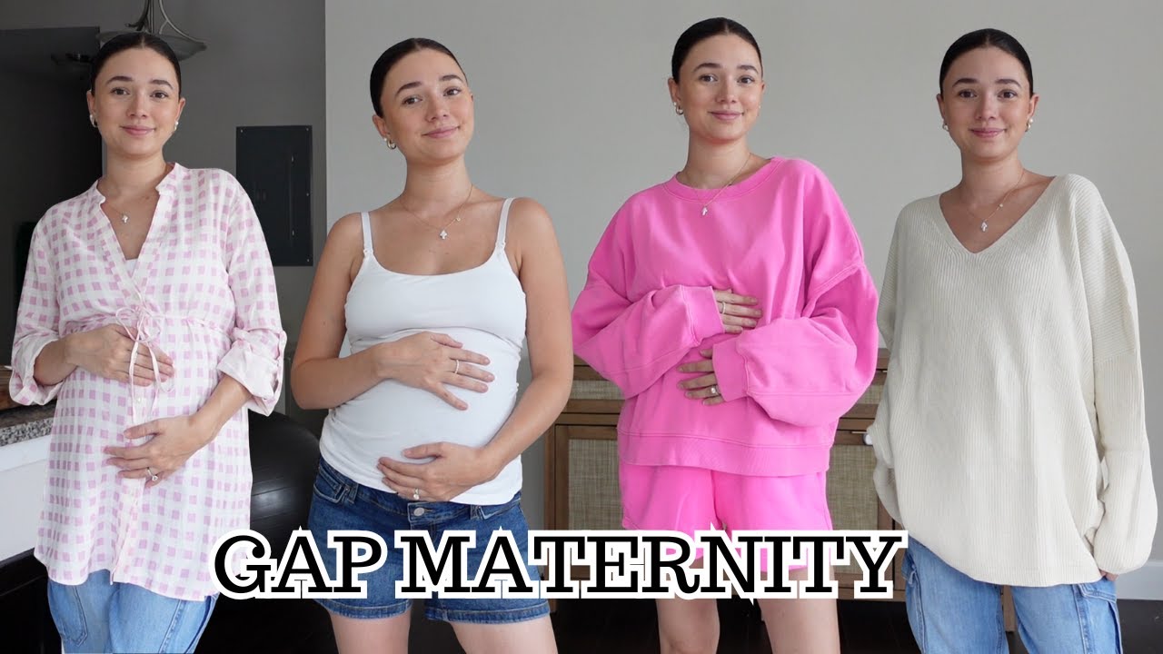 Gap Maternity Clothing Try-on Haul