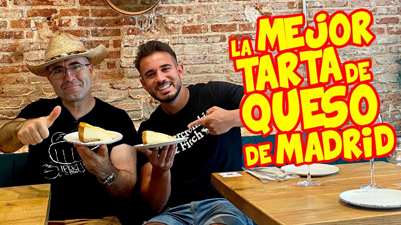 Probando La MEJOR TARTA de QUESO de MADRID según CENANDO con PABLO