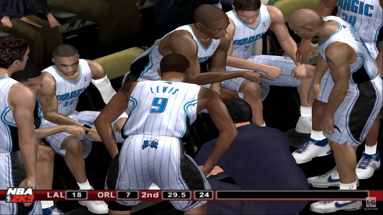 Геймплей NBA 2K9 PS2 HD