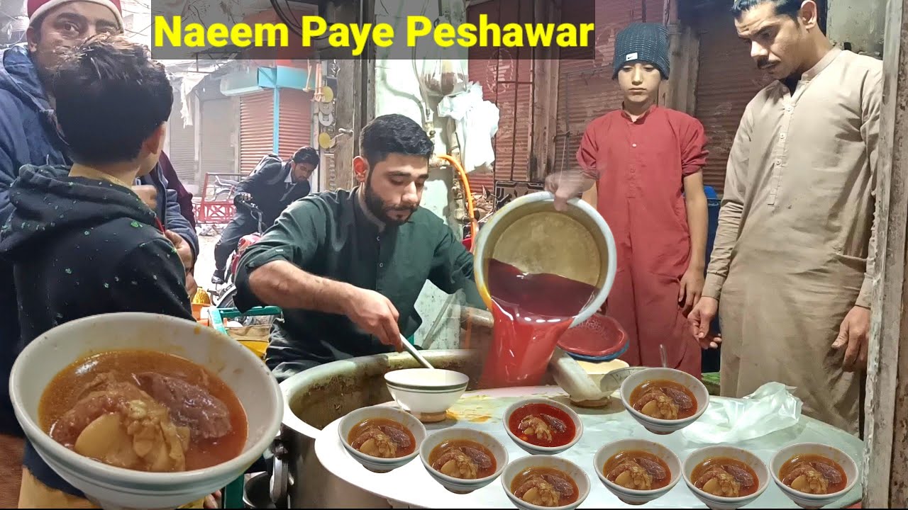 Naeem Jan Siri Paye | Raiti Bazaar Peshawar|Pakistan Street food|Peshawar Street food