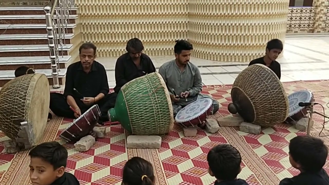 Nobat (Naghara) @ Markazi Imam Bargah Makhdoom Ghulam Hussain Aza Khana e Jafferia HALA