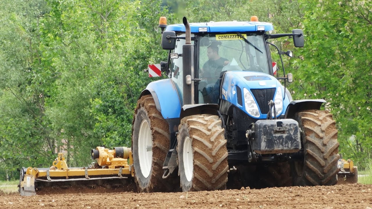 New Holland T7050 + Alpego DX 600 | COMAZZETTO