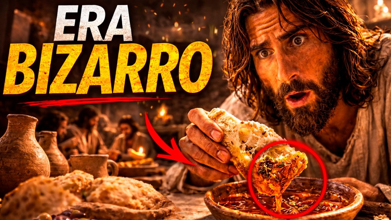 Era Bizarro o Que Jesus Comia Todos os Dias Há 2000 Anos !!