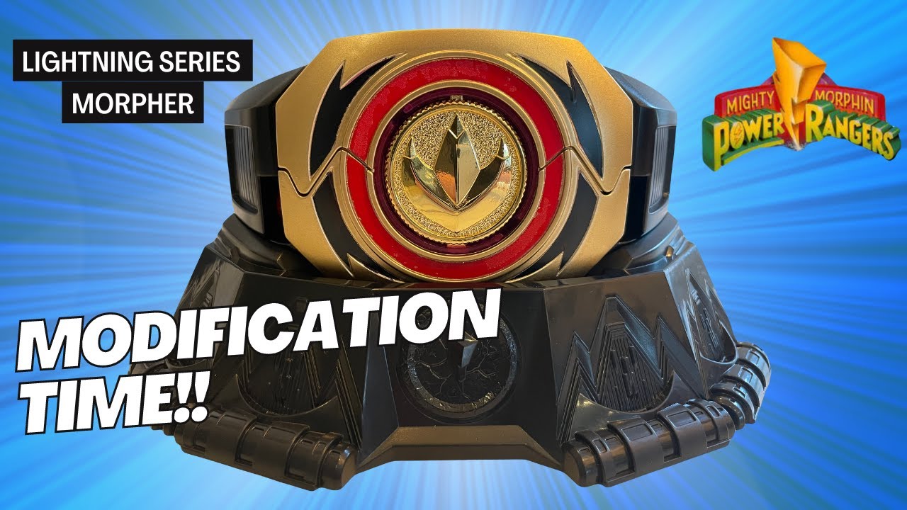 How to Modify a Power Rangers Lightening Collection Power Morpher - GREEN RANGER EDITION!