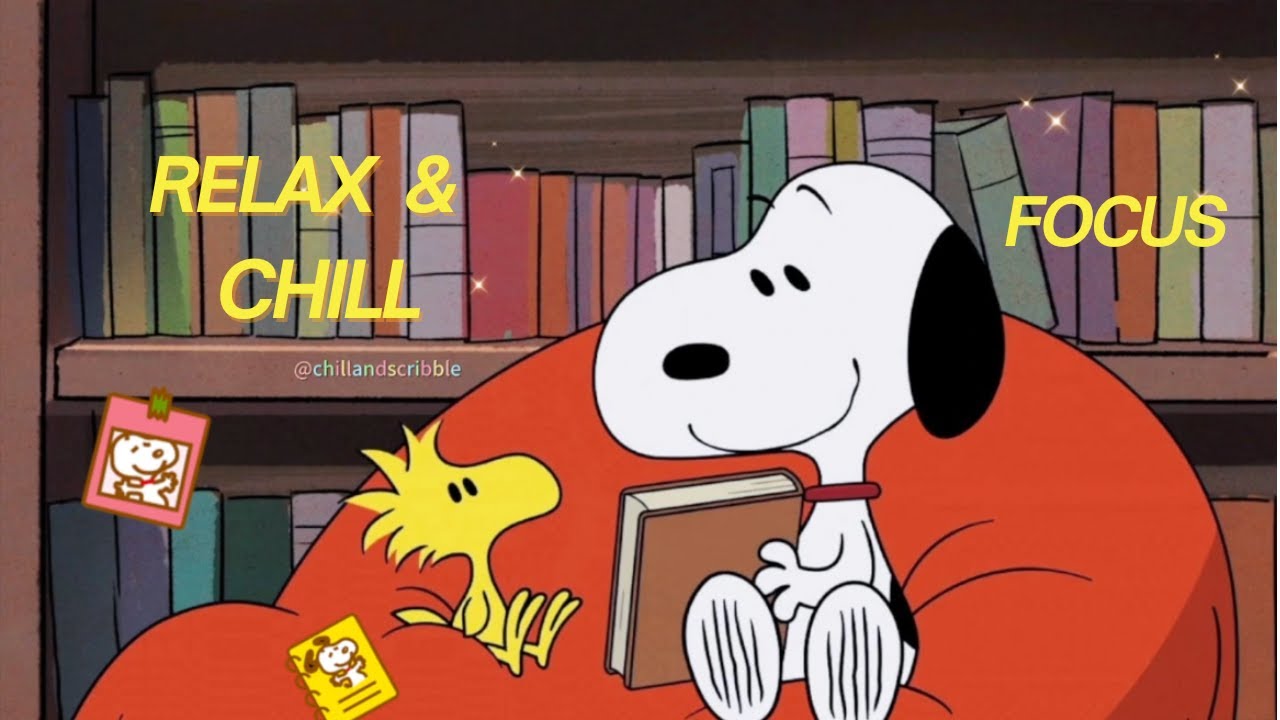 Study Music for a Chill Power Hour 🎧 | Relax & Focus w/ Snoopy