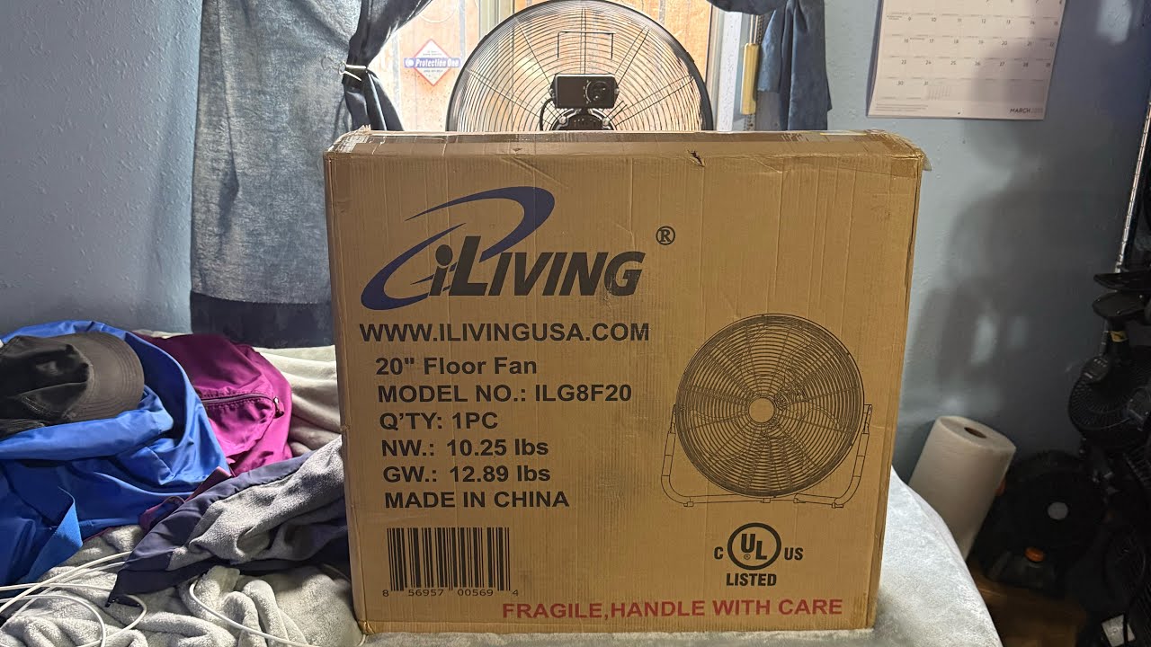 I living 20” floor fan (I got deceived not good)