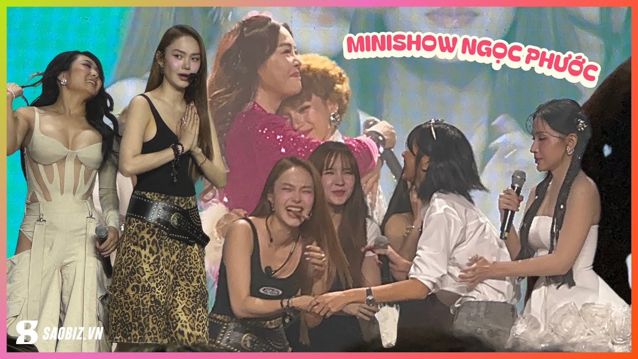 Ngọc Phước xúc động BẤT KHÓC trong minishow ĐẦU TIÊN - BB Trần, Khả Như, Minh Hằng, DJ Mie TẤU HÀI