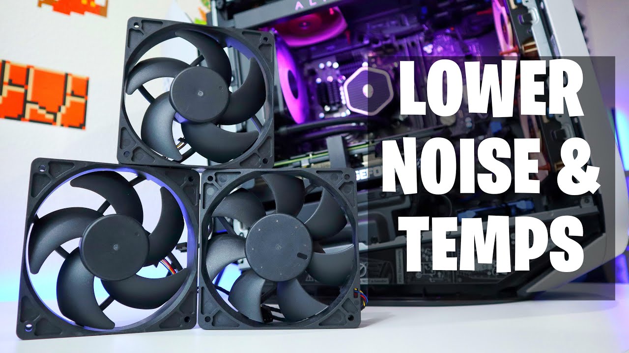 Alienware Aurora R13 Fan Upgrade Lower Noise and Temps Mod