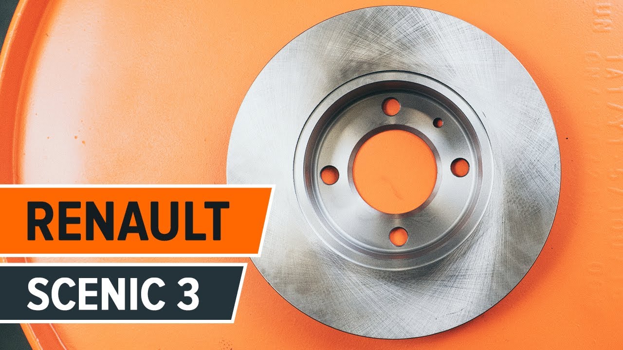 Jak vyměnit zadní brzdové kotouče na RENAULT SCENIC 3 NÁVOD | AUTODOC