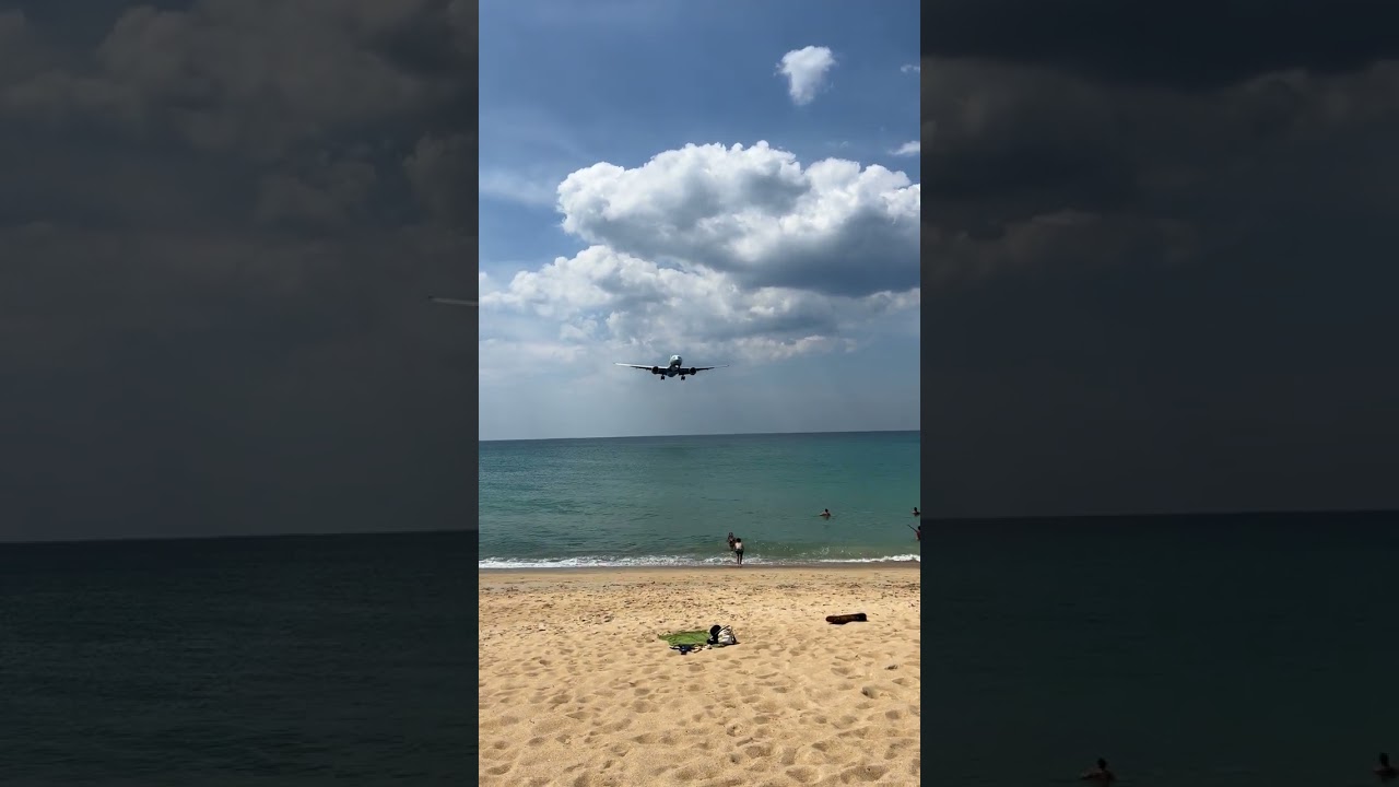 TAJLANDIA - PLAŻA Gdzie SAMOLOTY Przelatują Nad Samą Głową! PHUKET LOTNISKO. VIEW POIN | MMAJERSKI
