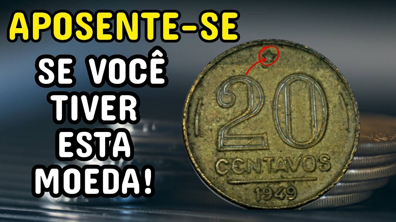 Estou comprando esta moeda de 20 centavos que vale mais de R$100.000,00 — você tem uma? 💰