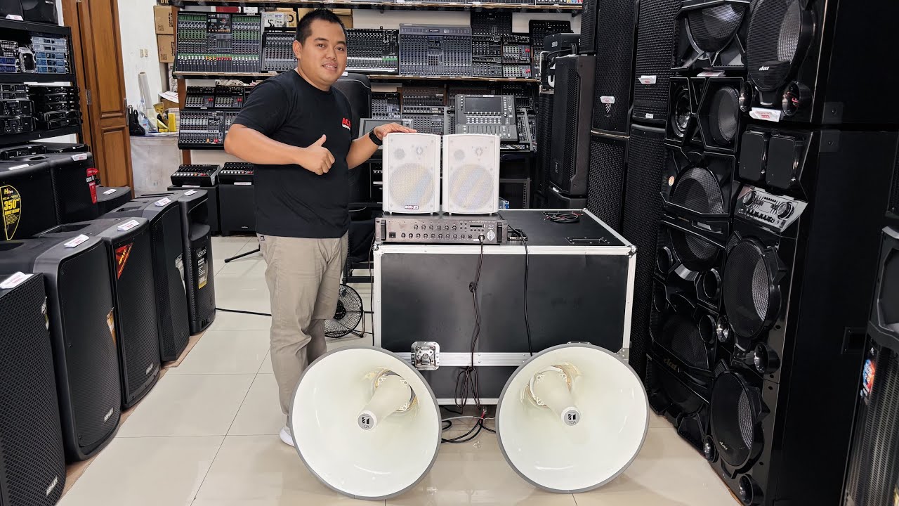 Paket Speaker TOA Luar Dalam buat masjid dan mushola