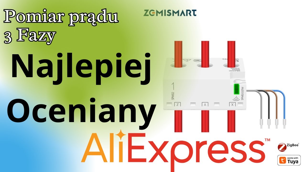 ZemiSmart SPM02-D2TZ – miernik trzy fazowy energii do HA na zigbee