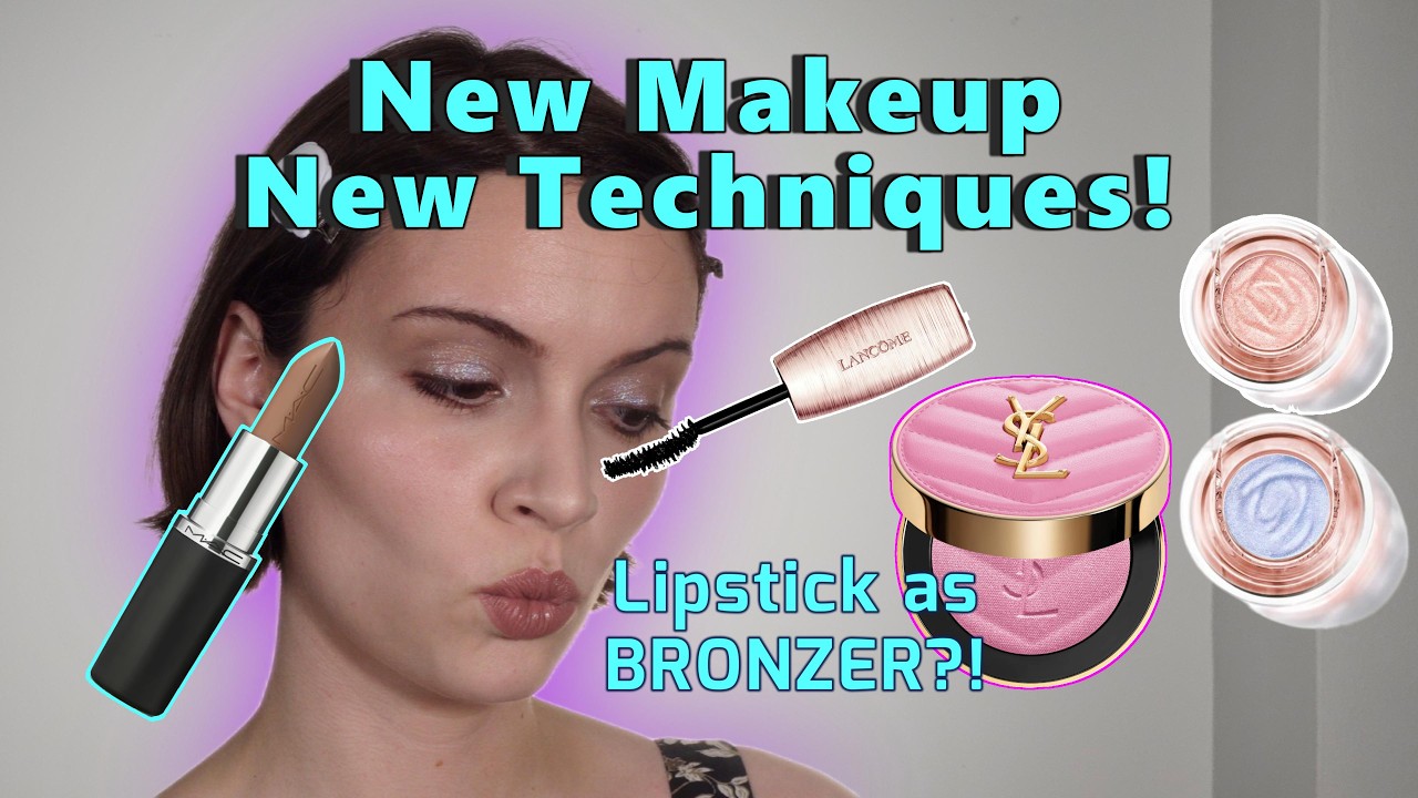 New Makeup and New [to me] Techniques! YSL Blush, Lancome Idole Goddess, MAC Stone as BRONZER?!