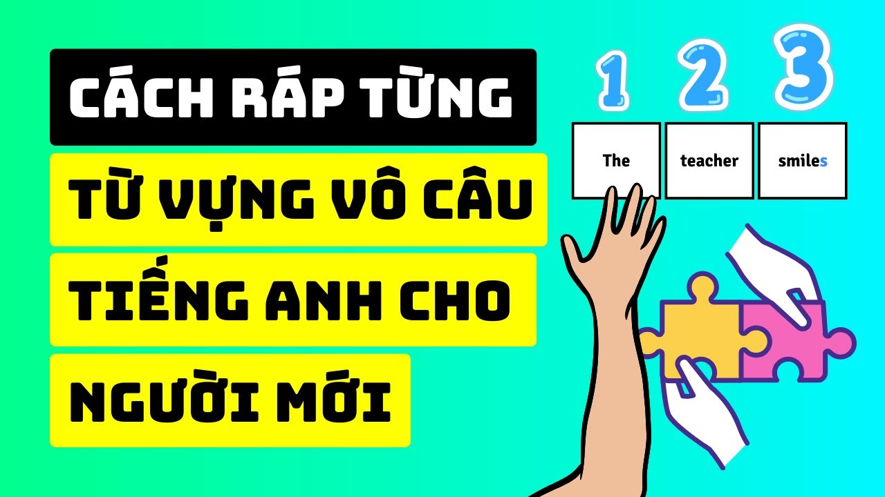 C&aacute;ch R&aacute;p Từng Từ Vựng Trong C&acirc;u Tiếng Anh - Cho Người Mới