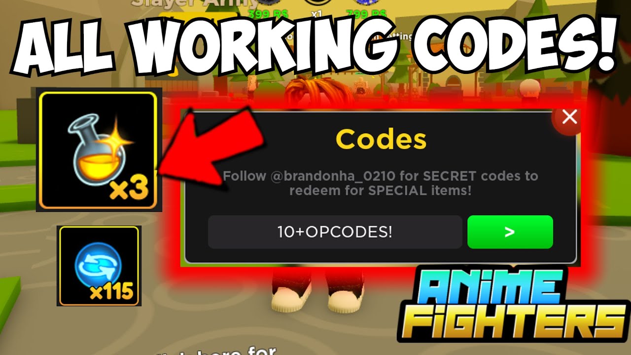 [NEW CODE] All 10+ Working Codes in Anime Fighters!