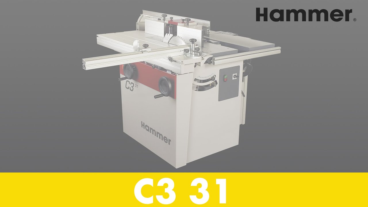 DIY Hammer® rocking chair produced with the combination machine C3 31 | Felder Group (Part 2)