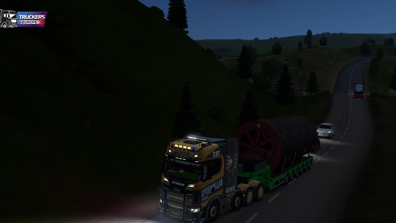 Truckers of Europe 3 🚛|Delivering Cable Reels| Weight 82T|Zurich 🛣️ Lech🥵