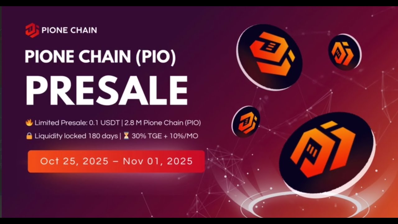 🚀 PIONE CHAIN &mdash; OFFICIAL PRESALE BEFORE PANCAKESWAP LISTING