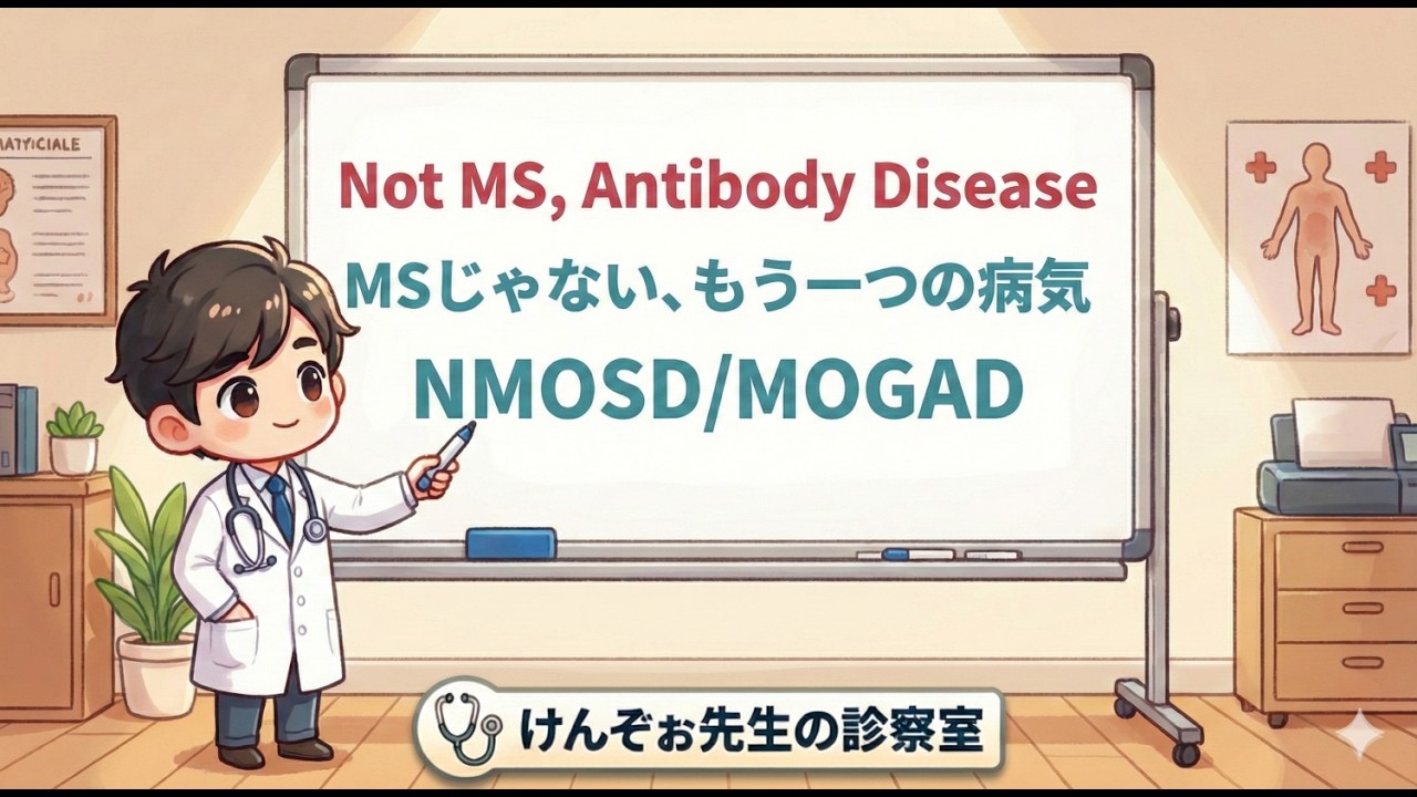 【NMOSD/MOGADの教科書①】NMOSD/MOGADって、どんな病気？