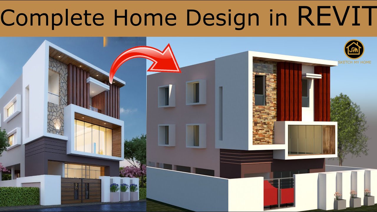 house design in revit architecture| home design in revit| revit beginners tutorial| revit tutorials